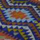 Anatolian handmade kilim rug 232 cm x 156 cm