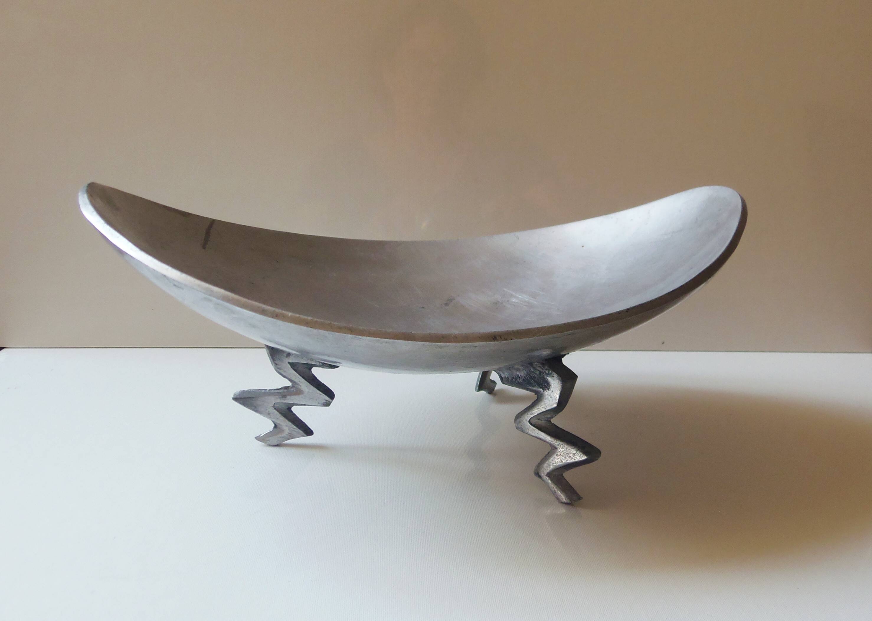 Vintage Aluminium Ashtray Bowl