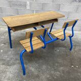 Bureau d'écolier vintage