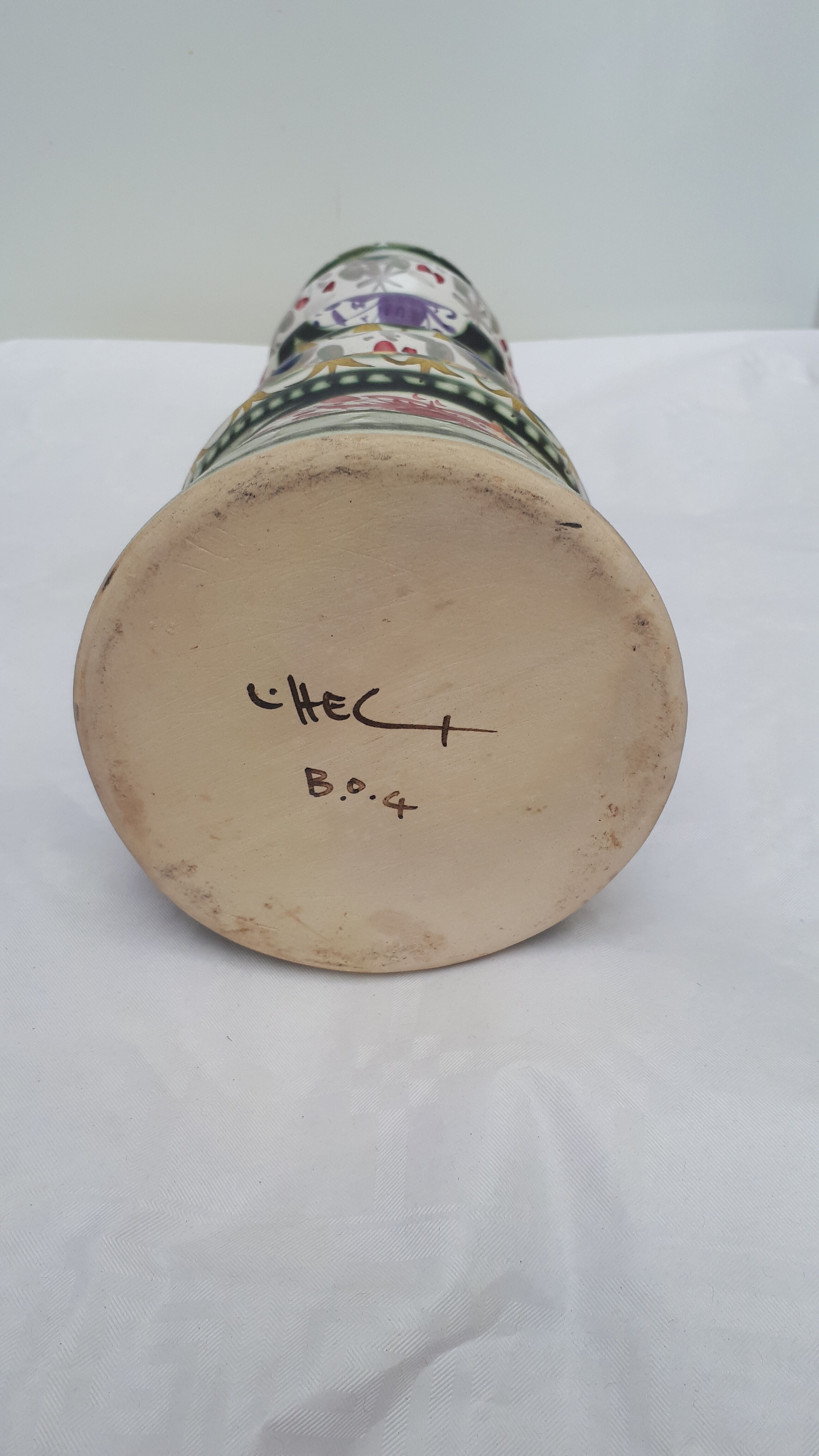 Vase Keraluc Quimper vintage