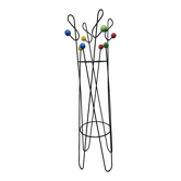 Treble clef coat rack