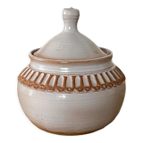 Glazed stoneware bonbonnière