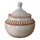Glazed stoneware bonbonnière
