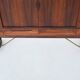 Sofus Jorgensen cross-leg highboard in rosewood Nyrup Denmark 1960