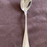 Small salt spoon Solid silver