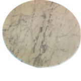 Knoll International side table top in real marble