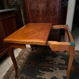 Table with wallet tray modular length Louis XV 281cm