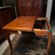 Table with wallet tray modular length Louis XV 281cm