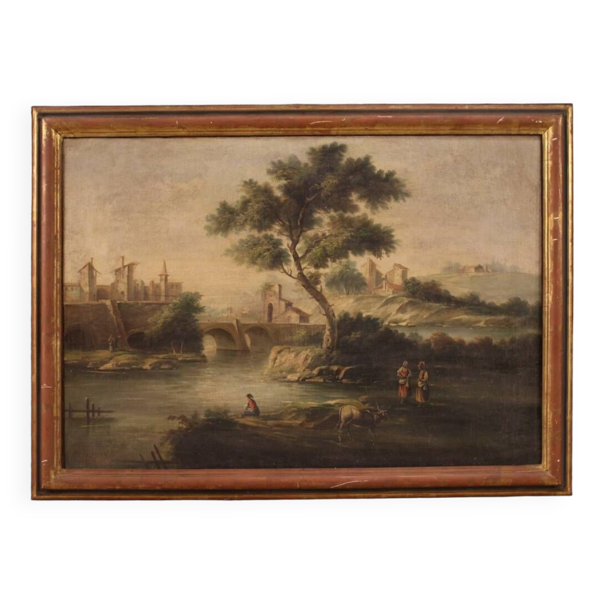 Refined painting from the mid-20th century, landscape