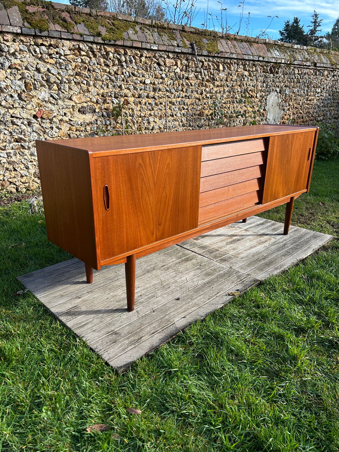 Scandinavian enfilade Nils Jonsson TROEDS vintage Trio model 1960