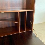 Danish Retro Vintage Bookcase in Rosewood 1960s