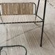 Lampadaire cordage vintage porte revue