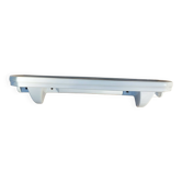 étagère murale de salle de bain en porcelaine blanche art déco