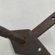Old wrought iron door knocker