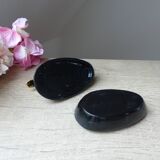 Vintage Boite Canard, trinket box, black and gold duck box