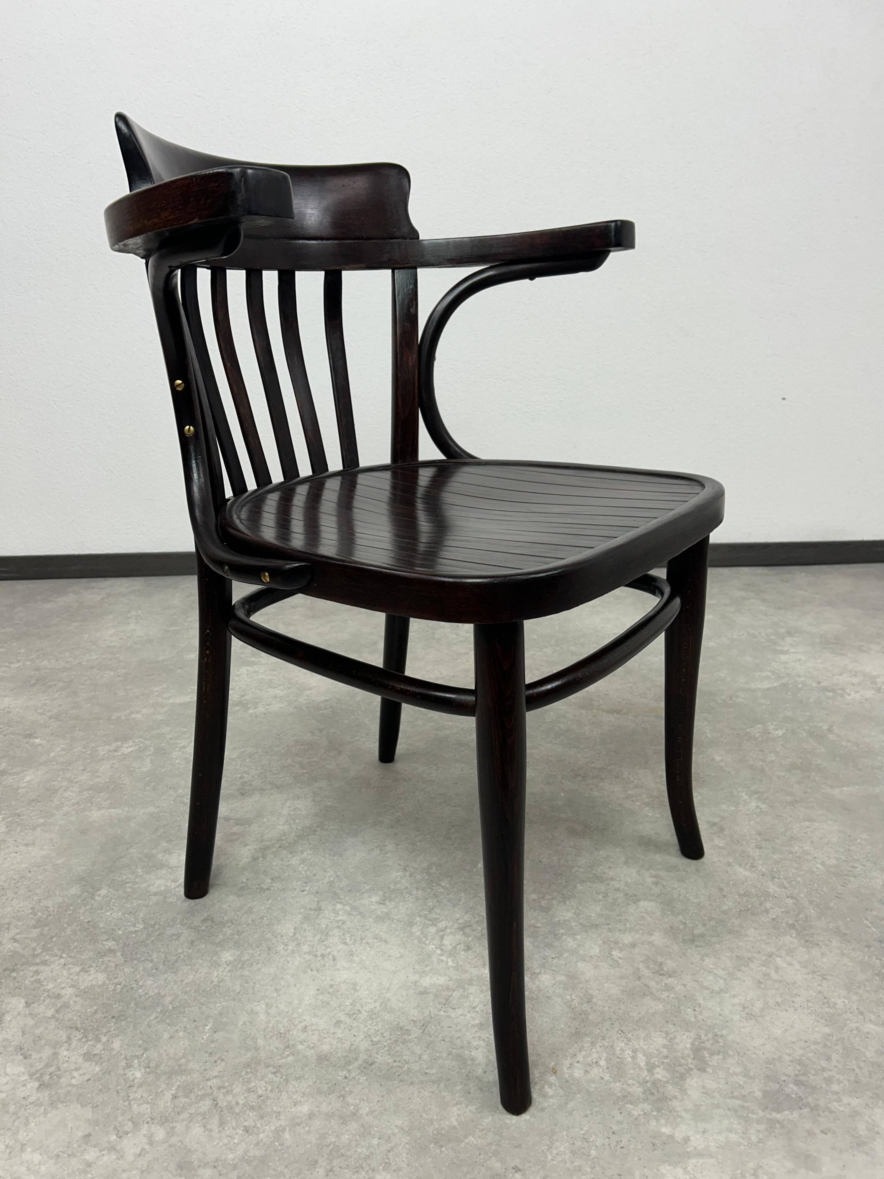 Secession office chair by Thonet