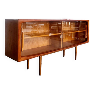 Vitrine en teck