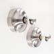 Pair of petite Disc sconces selected by Charlotte Perriand for Les Arcs