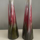 2 ceramic vases