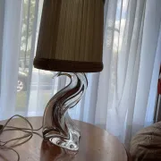 Crystal floor lamp