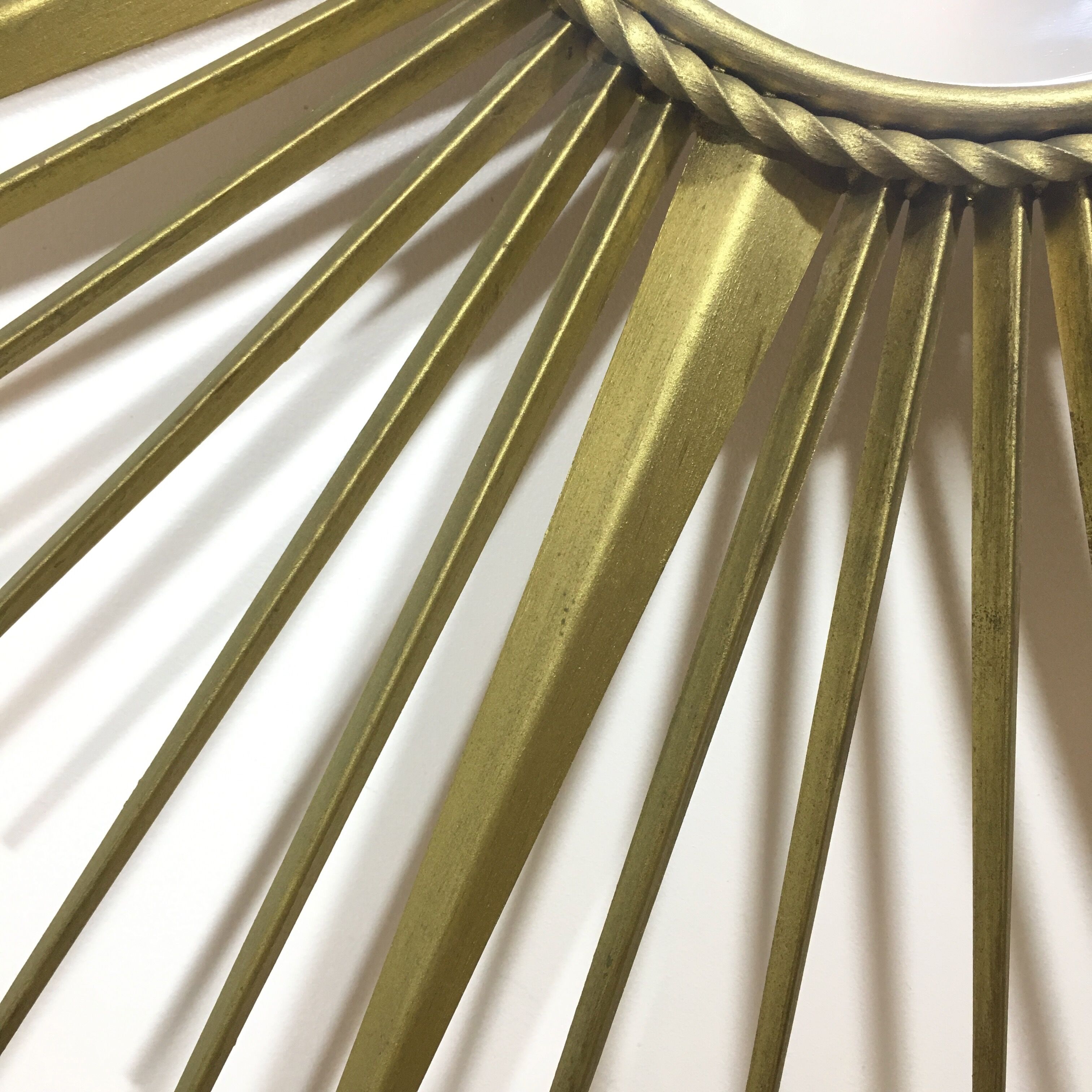 Mirror gold metal sun Chaty Vallauris 85x85cm