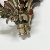 Appliques florales des années 1940