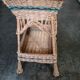1900 yresse wicker worker serving table