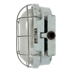 Industrial Cast Aluminium Wall Light with Milk Glass from Elektrosvit, 1970s