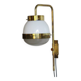 Large Italian Delta Sconce by Sergio Mazza for Artemide, 1960s