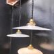 Opaline pendant lights