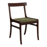 Chaise par Ole Wanscher en acajou pour Poul Jeppesens, Rungsted 1950