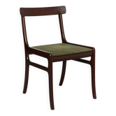 Chaise par Ole Wanscher en acajou pour Poul Jeppesens, Rungsted 1950