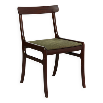 Chaise par Ole Wanscher en acajou pour Poul Jeppesens, Rungsted 1950