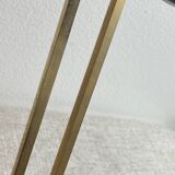 1960s wall-mounted coat rack with 3 hooks