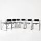Set of 6 "Seconda 602" Chairs by Mario Botta for Alias, 1980s