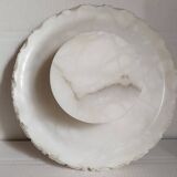 Alabaster fruit bowl from the 70s