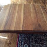 Octagonal oak coffee table
