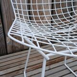 Harry Bertoia Wire Chair, restored vintage Knoll edition