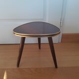 Formica tripod side table