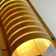 Vintage Ikea bent wood and steel wall light