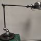 Workshop lamp Jieldé 2 industrial arm patina graphite rifle barrel