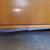 Fold bed in a 60's cabinet