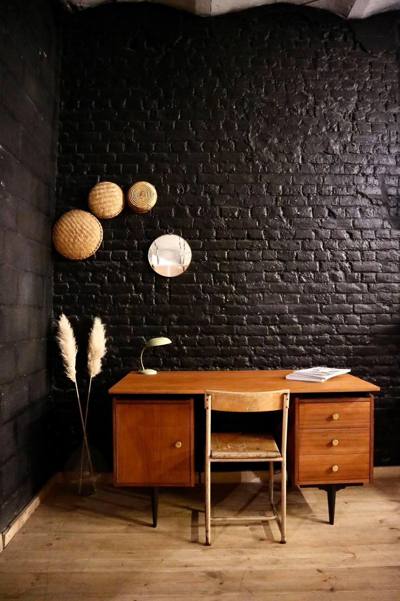 Restored vintage office