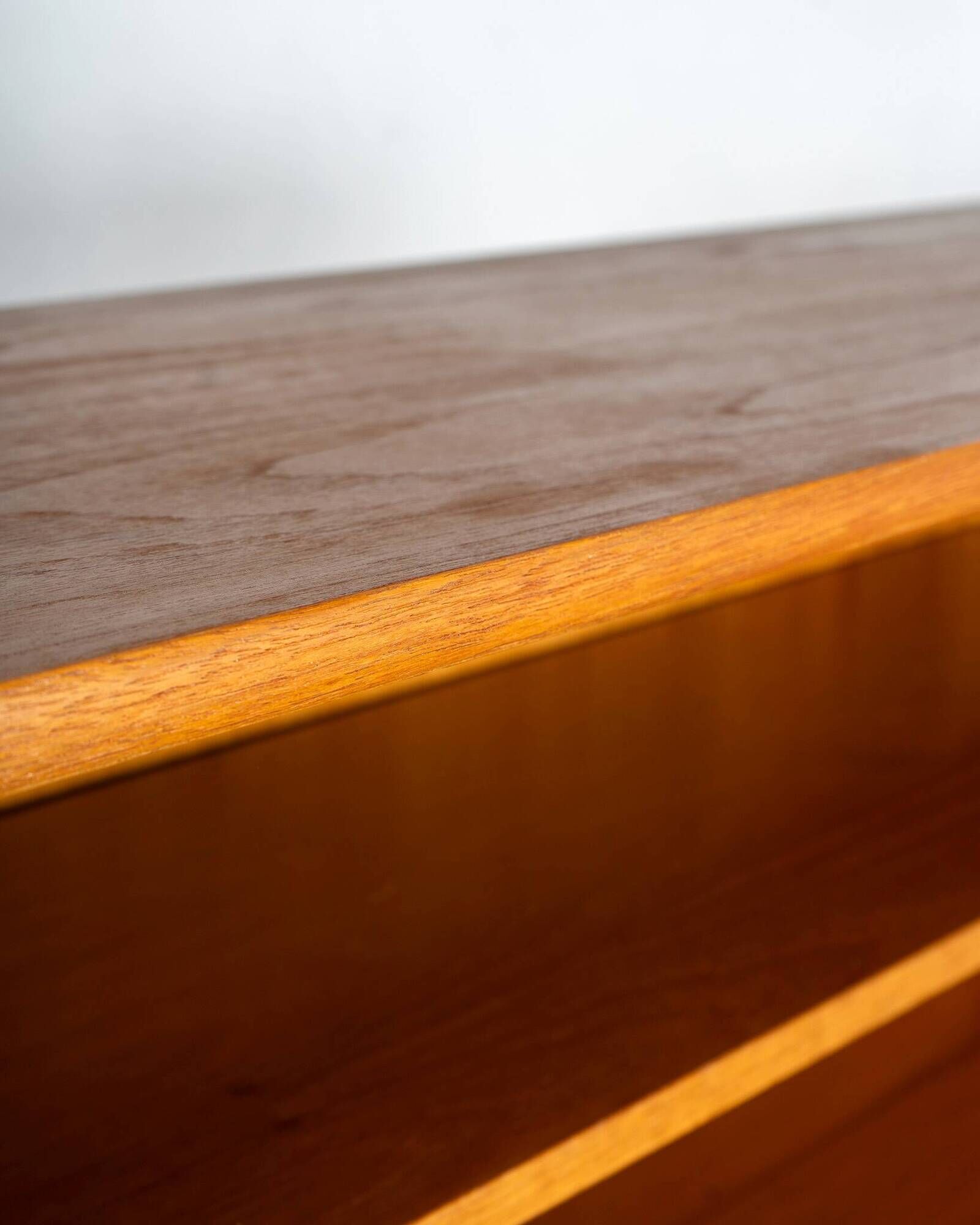 Mid Century Teak Bookcase or Library from Germany, circa 1950