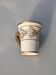 Coffee cup Porcelain of Paris Camille Le Tallec - Hand-painted 1961