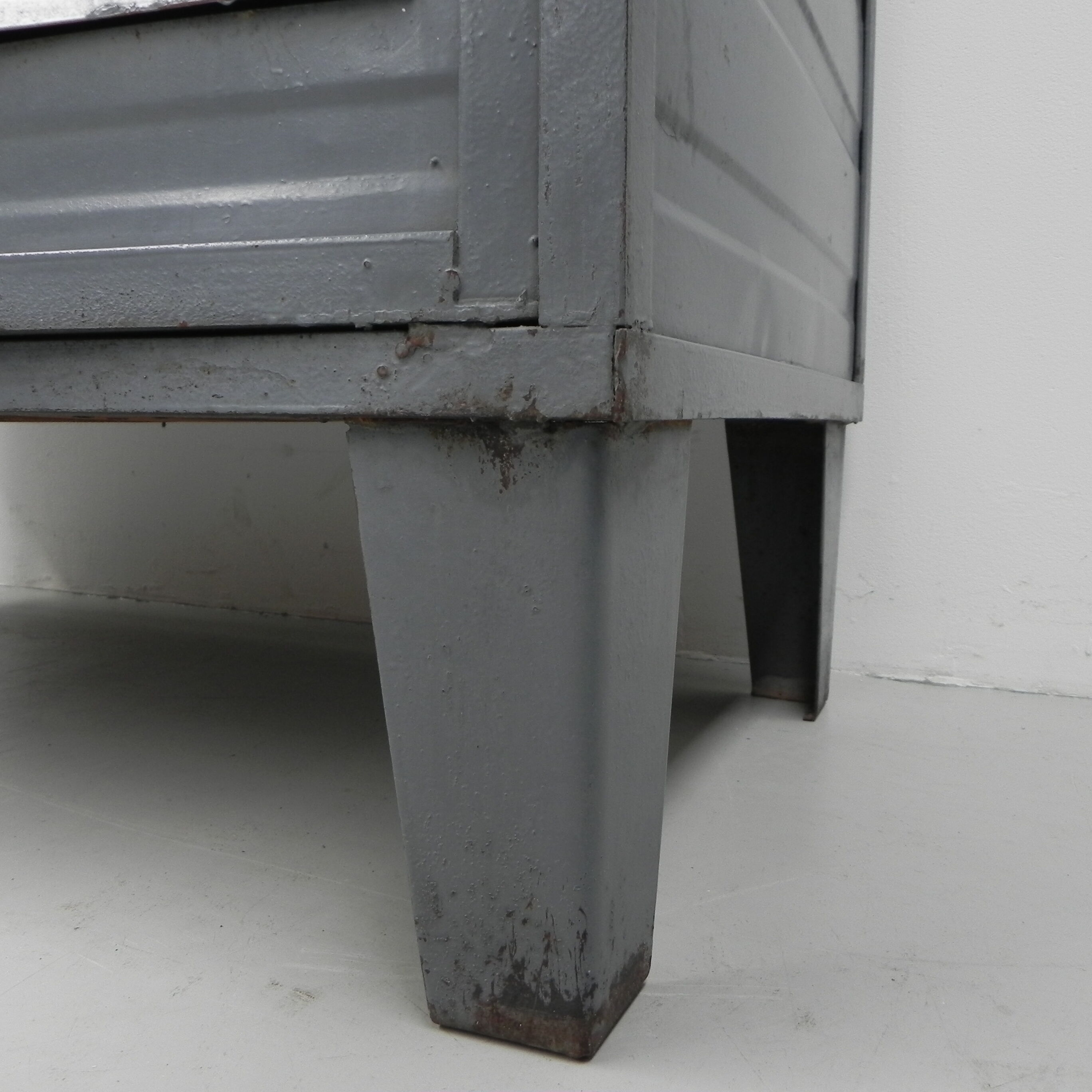 Industrial Steel Locker with 3 Doors