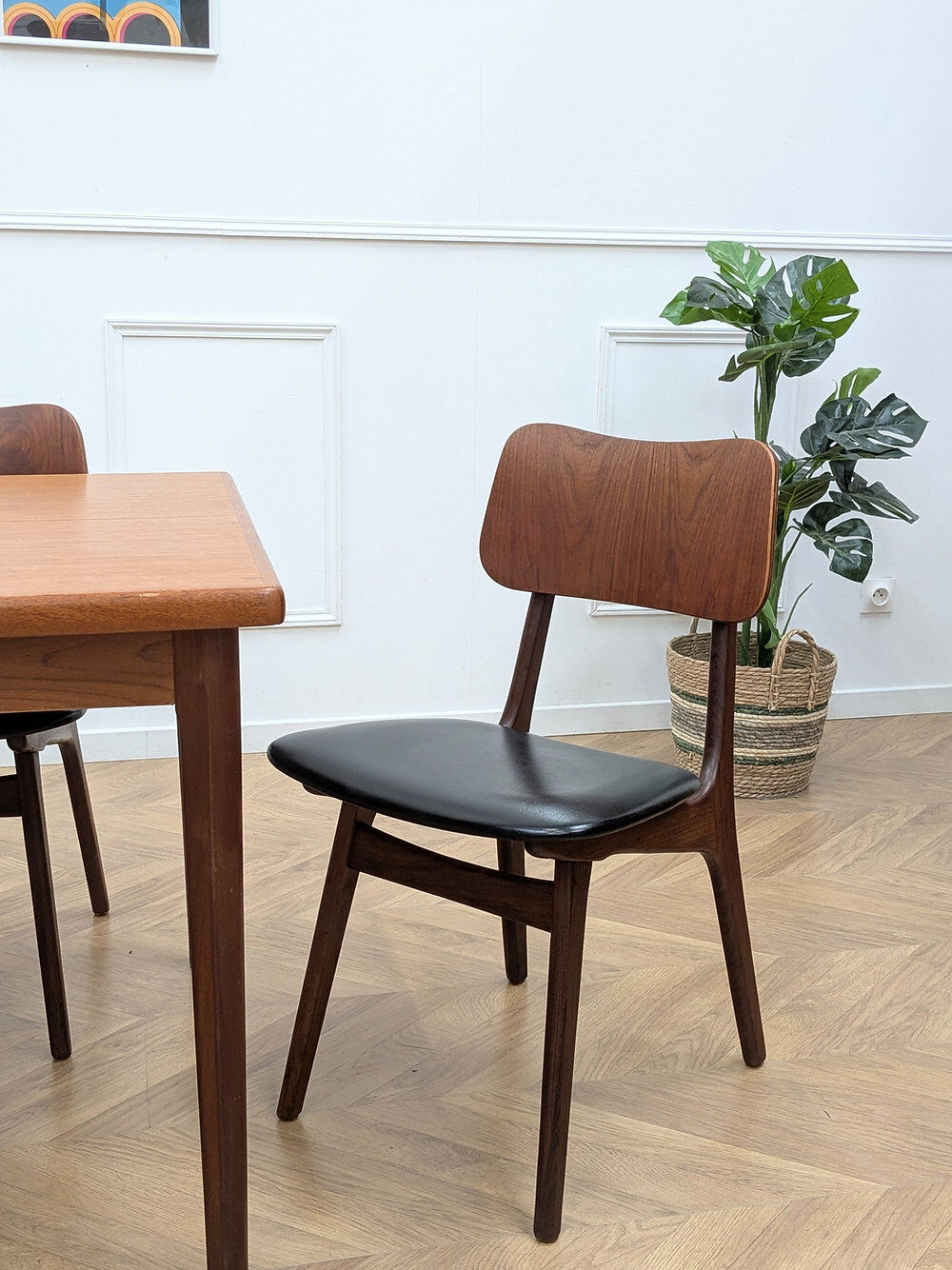 4 Scandinavian chairs by Ib Kofod Larsen | Model 74