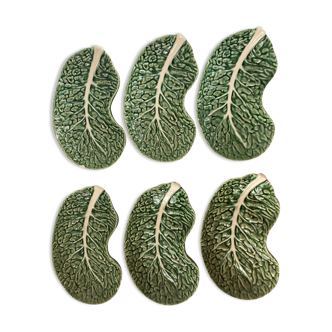 6 serving dishes Bordallo Pinheiro