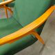 Pair of green armchairs by Antonin Suman for Ton Bystrice (Thonet) year 1960