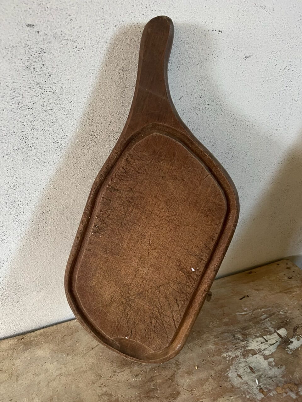 Old wooden cutting board